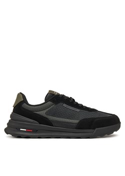 Sneakersy Tommy Hilfiger Retro Runner Seasonal FM0FM05328 Czarny ze sklepu eobuwie.pl w kategorii Buty sportowe męskie - zdjęcie 177559658