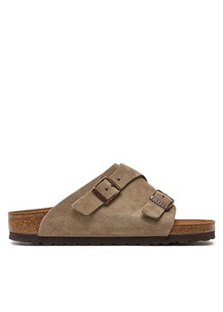 Klapki Birkenstock Zürich 50463 Brązowy ze sklepu eobuwie.pl w kategorii Klapki damskie - zdjęcie 177559949