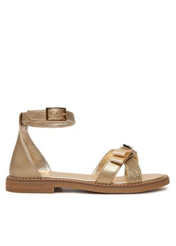 Sandały Tommy Hilfiger Sandal T4A2-33943-0572 M Złoty ze sklepu eobuwie.pl w kategorii Sandały dziecięce - zdjęcie 177559988