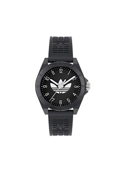 Zegarek adidas Project Four AOST24568 Czarny ze sklepu eobuwie.pl w kategorii Zegarki - zdjęcie 177560226