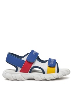 Sandały Tommy Hilfiger Velcro Sandal T1B2-33897-1591 S Kolorowy ze sklepu eobuwie.pl w kategorii Sandały dziecięce - zdjęcie 177560229