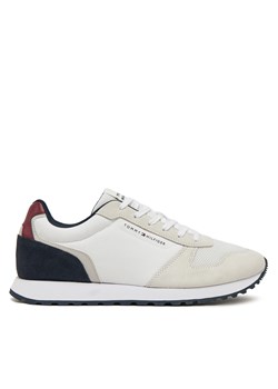 Sneakersy Tommy Hilfiger New Runner Eva Mix FM0FM05465 Biały ze sklepu eobuwie.pl w kategorii Buty sportowe męskie - zdjęcie 177560637