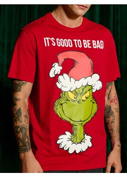 Sinsay - Koszulka Grinch - czerwony ze sklepu Sinsay w kategorii T-shirty męskie - zdjęcie 177571407