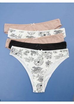 Sinsay - Majtki brazyliany 5 pack - wielobarwny ze sklepu Sinsay w kategorii Majtki damskie - zdjęcie 177571447