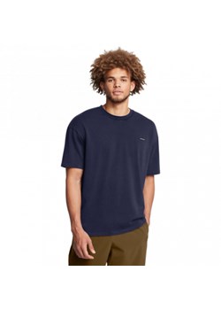 Męski t-shirt z nadrukiem Under Armour UA M Hw Os Logo Wash Ss - granatowy ze sklepu Sportstylestory.com w kategorii T-shirty męskie - zdjęcie 177573529
