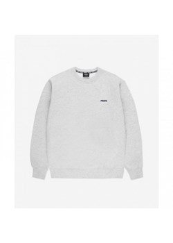 Męska bluza dresowa nierozpinana bez kaptura Prosto Crewneck Base - szara ze sklepu Sportstylestory.com w kategorii Bluzy męskie - zdjęcie 177576038