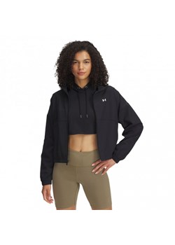 Damska kurtka treningowa Under Armour UA Rival Woven Jacket - czarna ze sklepu Sportstylestory.com w kategorii Kurtki damskie - zdjęcie 177576497