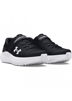 Chłopięce buty do biegania Under Armour UA BPS Surge 4 AC - czarne ze sklepu Sportstylestory.com w kategorii Buty sportowe dziecięce - zdjęcie 177577178