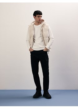 Reserved - Spodnie cargo slim fit - czarny ze sklepu Reserved w kategorii Spodnie męskie - zdjęcie 177582559