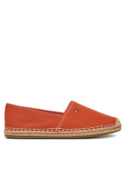 Espadryle Tommy Hilfiger Flag Canvas Espadrille FW0FW08541 Czerwony ze sklepu eobuwie.pl w kategorii Espadryle damskie - zdjęcie 177592729