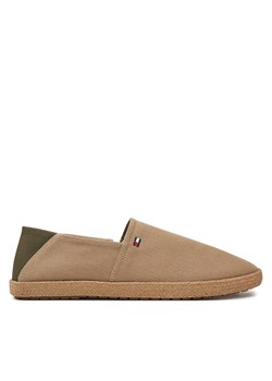 Espadryle Tommy Hilfiger FM0FM05353 Beżowy ze sklepu eobuwie.pl w kategorii Espadryle męskie - zdjęcie 177592887