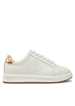 Sneakersy LAUREN RALPH LAUREN 802978213001 Biały ze sklepu eobuwie.pl w kategorii Buty sportowe damskie - zdjęcie 177593065