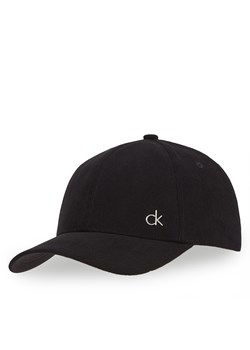 Czapka z daszkiem Calvin Klein Corduroy Cotton Cap K60K612894 Czarny ze sklepu eobuwie.pl w kategorii Czapki z daszkiem damskie - zdjęcie 177594296