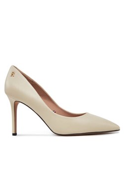 Tommy Hilfiger Szpilki Essential Pointed Pump FW0FW07533 Beżowy ze sklepu MODIVO w kategorii Czółenka - zdjęcie 177595338