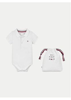 Tommy Hilfiger Body dziecięce KN0KN01984 Biały ze sklepu MODIVO w kategorii Body niemowlęce - zdjęcie 177596187