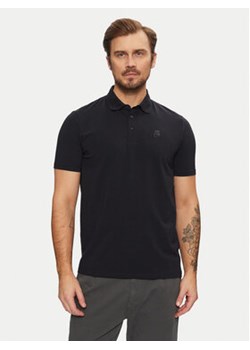 KARL LAGERFELD Polo 745750 551221 Granatowy Regular Fit ze sklepu MODIVO w kategorii T-shirty męskie - zdjęcie 177596385