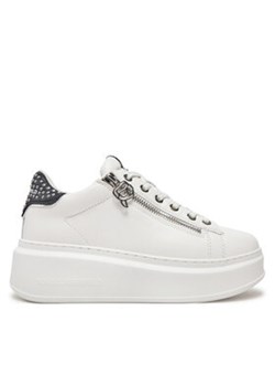 KARL LAGERFELD Sneakersy Ankapri KL63527 Biały ze sklepu MODIVO w kategorii Buty sportowe damskie - zdjęcie 177597998