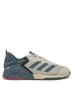 adidas Buty na siłownię Dropset 3 JI3901 Szary ze sklepu MODIVO w kategorii Buty sportowe męskie - zdjęcie 177598778