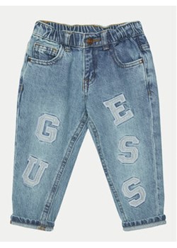 Guess Jeansy N5RA03 D45E0 Niebieski Regular Fit ze sklepu MODIVO w kategorii Spodnie chłopięce - zdjęcie 177600186