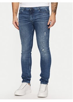 KARL LAGERFELD Jeansy 265801 551832 Granatowy Slim Fit ze sklepu MODIVO w kategorii Jeansy męskie - zdjęcie 177600936