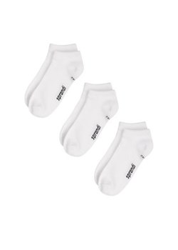 Sprandi Zestaw 3 par niskich skarpet unisex 0MB-003-AW23 (3-pack) Biały ze sklepu MODIVO w kategorii Skarpetki damskie - zdjęcie 177601566