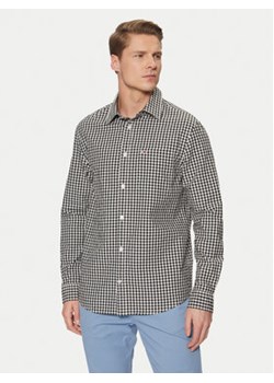 Tommy Jeans Koszula Poplin Check DM0DM21115 Czarny Regular Fit ze sklepu MODIVO w kategorii Koszule męskie - zdjęcie 177602035