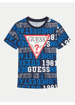 Guess T-Shirt L4YI04 K8HM3 Kolorowy Classic Fit ze sklepu MODIVO w kategorii T-shirty chłopięce - zdjęcie 177606775