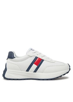 Tommy Hilfiger Sneakersy T3X9-33877-1695X336 S Biały ze sklepu MODIVO w kategorii Buty sportowe dziecięce - zdjęcie 177607526