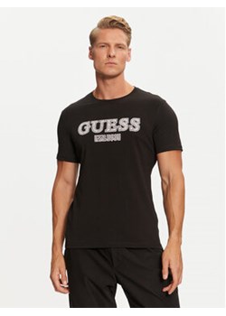 Guess T-Shirt M4BI45 I3Z14 Czarny Slim Fit ze sklepu MODIVO w kategorii T-shirty męskie - zdjęcie 177607729