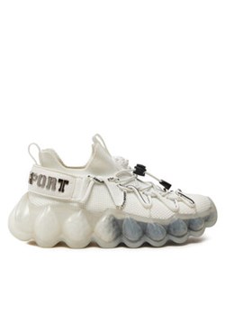 Plein Sport Sneakersy The Bubble Gen.X.02 Tiger PACS USC0432 STE003N Biały ze sklepu MODIVO w kategorii Buty sportowe męskie - zdjęcie 177608756