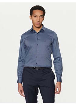 Calvin Klein Koszula K10K113864 Niebieski Slim Fit ze sklepu MODIVO w kategorii Koszule męskie - zdjęcie 177610395