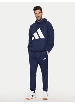 adidas Dres Sportswear Big Logo JC5389 Granatowy Regular Fit ze sklepu MODIVO w kategorii Dresy męskie - zdjęcie 177611845