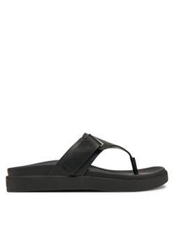 Calvin Klein Sandały Flat Adj Tp Eyelet HW0HW02349 Czarny ze sklepu MODIVO w kategorii Sandały damskie - zdjęcie 177616638