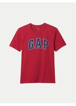 Gap T-Shirt 605364 Bordowy Regular Fit ze sklepu MODIVO w kategorii T-shirty chłopięce - zdjęcie 177617006