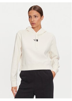 The North Face Bluza Essential NF0A89EX Écru Regular Fit ze sklepu MODIVO w kategorii Bluzy damskie - zdjęcie 177617839