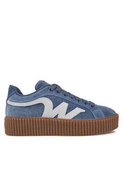 Weekend Max Mara Sneakersy 2515761094600 Niebieski ze sklepu MODIVO w kategorii Buty sportowe damskie - zdjęcie 177618765