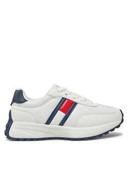 Tommy Hilfiger Sneakersy T3X9-33877-1695X336 M Biały ze sklepu MODIVO w kategorii Buty sportowe dziecięce - zdjęcie 177618859