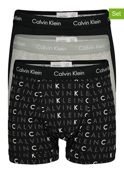 CALVIN KLEIN UNDERWEAR Bokserki (3 pary) w kolorze czarnym i szarym ze sklepu Limango Polska w kategorii Majtki męskie - zdjęcie 177621779