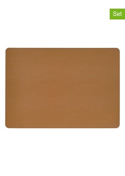 Villa Collection Podkładki stołowe (6 szt.) w kolorze jasnobrązowym - 43 x 30 cm ze sklepu Limango Polska w kategorii Podkładki na stół - zdjęcie 177621908
