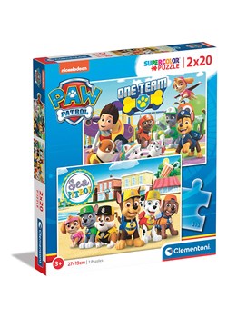 Clementoni Zestawy puzzli (2 szt.) &quot;Psi Patrol&quot; - 2 x 20 szt. - 3+ ze sklepu Limango Polska w kategorii Puzzle - zdjęcie 177622007