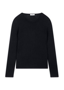 Perfect Cashmere Kaszmirowy sweter "Marya" w kolorze czarnym ze sklepu Limango Polska w kategorii Swetry damskie - zdjęcie 177623169