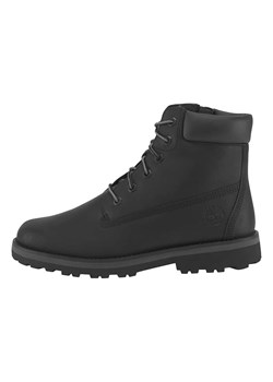 Timberland Skórzane botki &quot;Courma&quot; w kolorze czarnym ze sklepu Limango Polska w kategorii Buty zimowe dziecięce - zdjęcie 177623817