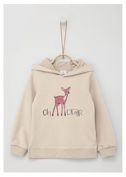 s.Oliver Bluza w kolorze beżowym ze sklepu Limango Polska w kategorii Bluzy dziewczęce - zdjęcie 177623968