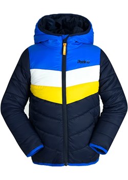 Peek U Całoroczna kurtka pikowana &quot;Baz&quot; w kolorze granatowym ze sklepu Limango Polska w kategorii Kurtki chłopięce - zdjęcie 177625118