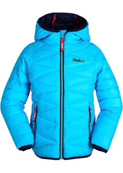 Peek U Całoroczna kurtka pikowana &quot;Oceana&quot; w kolorze turkusowym ze sklepu Limango Polska w kategorii Kurtki dziewczęce - zdjęcie 177625166
