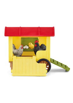 Schleich 12-częściowy zestaw &quot;Mobile Chicken Coop&quot; - 3+ ze sklepu Limango Polska w kategorii Zabawki - zdjęcie 177625405