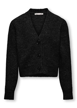 KIDS ONLY Kardigan &quot;Oriana&quot; w kolorze czarnym ze sklepu Limango Polska w kategorii Swetry dziewczęce - zdjęcie 177628049