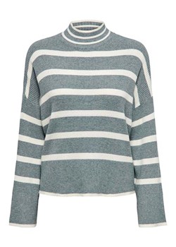 ONLY Sweter w kolorze szaro-białym ze sklepu Limango Polska w kategorii Swetry damskie - zdjęcie 177631025