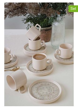 Hermia Kubki (6 szt.) w kolorze beżowym - 184 ml ze sklepu Limango Polska w kategorii Dzbanki i zaparzacze - zdjęcie 177632279