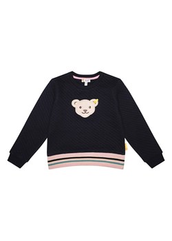Steiff Bluza w kolorze czarno-jasnoróżowym ze sklepu Limango Polska w kategorii Bluzy dziewczęce - zdjęcie 177634536